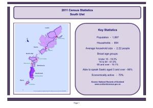 2011 Census Statistics South Uist Key Statistics
