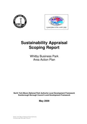 Sustainability Appraisal Scoping Report May 2009