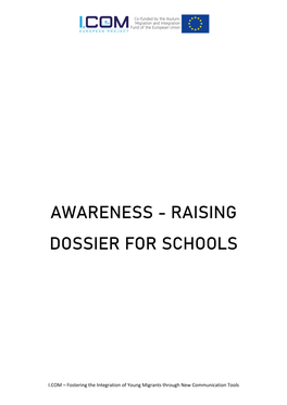 Awareness - Raising Dossier for Schools