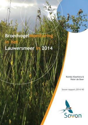Broedvogelmonitoring Lauwersmeer