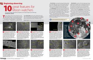10Great Features for Moon Watchers