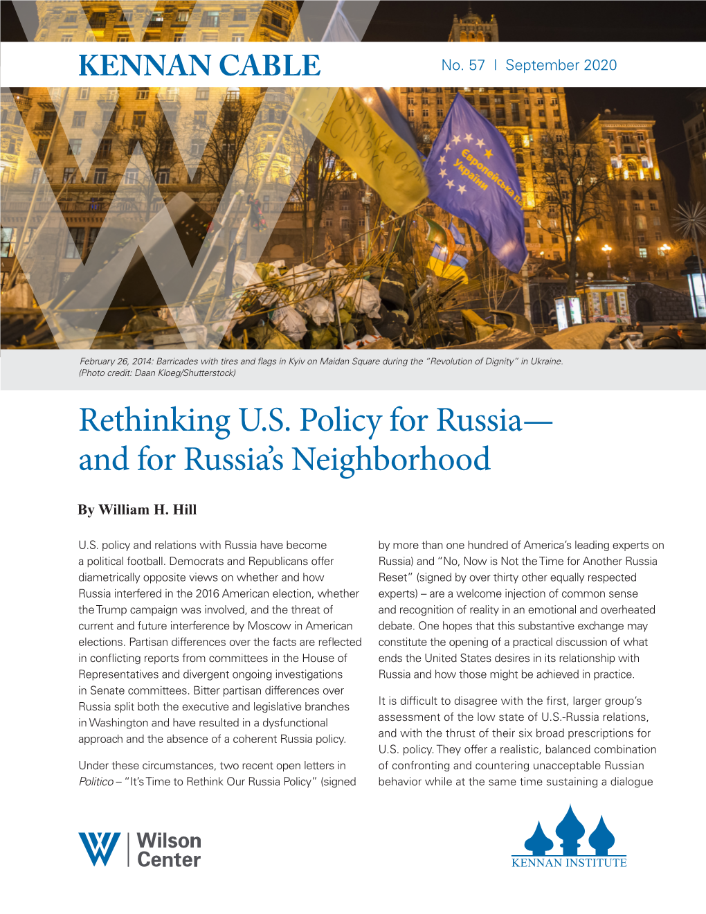 Rethinking US Policy for Russia