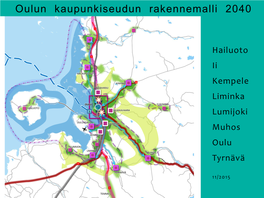 Oulun Kaupunkiseudun Rakennemalli 2040