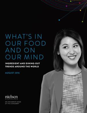 What's in Our Food and on Our Mind