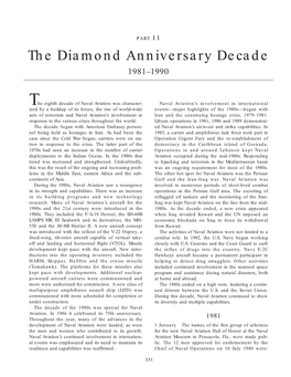 PART 11 the Diamond Anniversary Decade 1981–1990