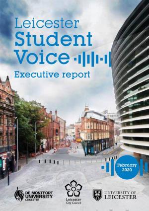 Leicester Student Voice Report