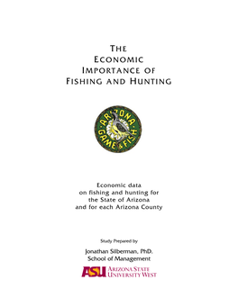 The Economic Importance of Fishing and Hunting for Each Arizona County Are