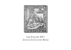 List January 2017 Sixteenth-Century Books Illustrated with 32 Woodcut Vignettes Attributed to Benedetto Bordon 1