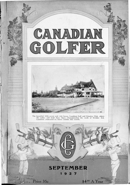 Canadian Golfer, September, 1927