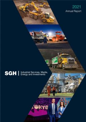 Annual Report SGH Annual Report 2021
