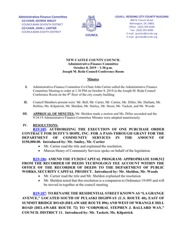 R19-185: Authorizing the Execution of One Purchase Order Contract for Duffy’S Hope, Inc