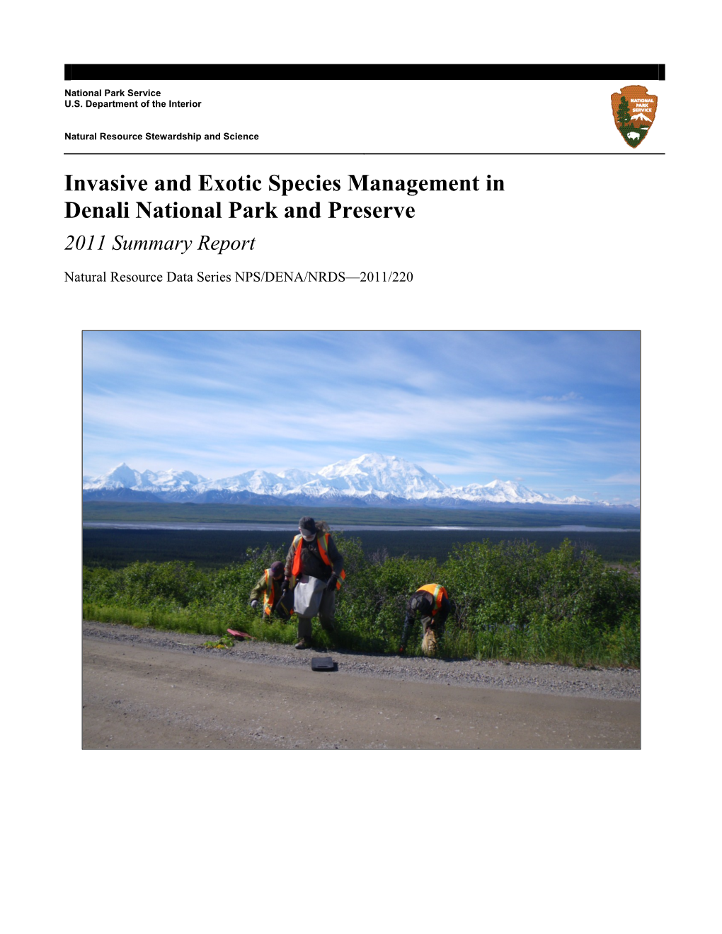 Appendix 1 - Invasive Plant Policy Of Denali National Park - DocsLib