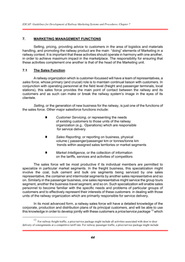 7. MARKETING MANAGEMENT FUNCTIONS Selling, Pricing