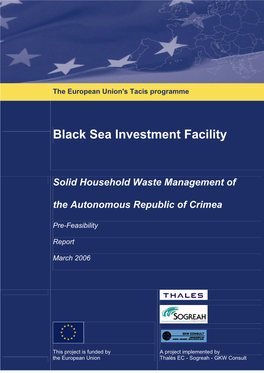 Black Sea Investment Facility