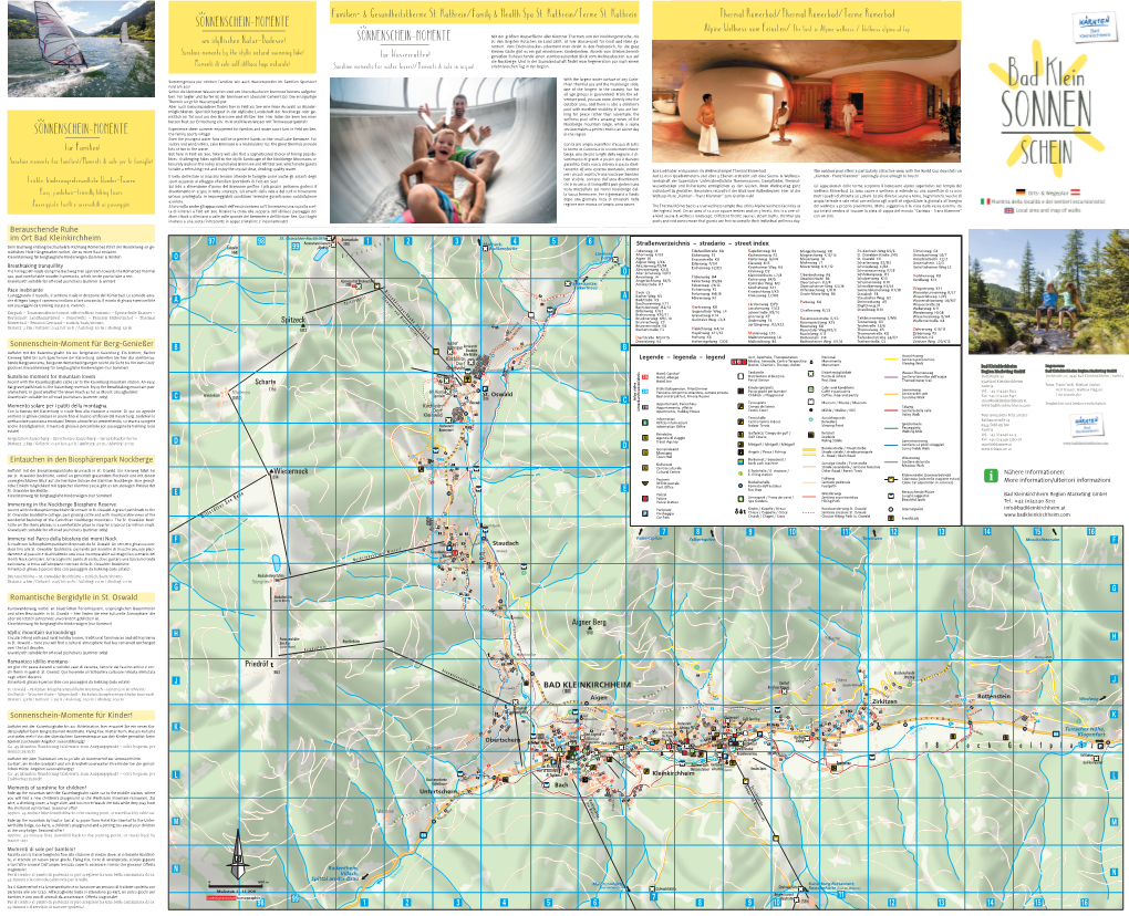 PDF: Orts- & Wegeplan Bad Kleinkirchheim