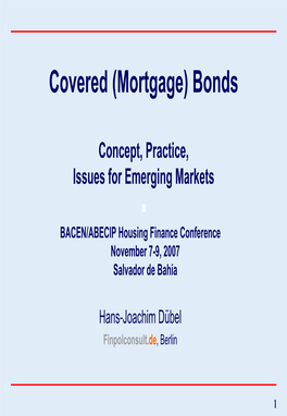 Mortgage) Bonds