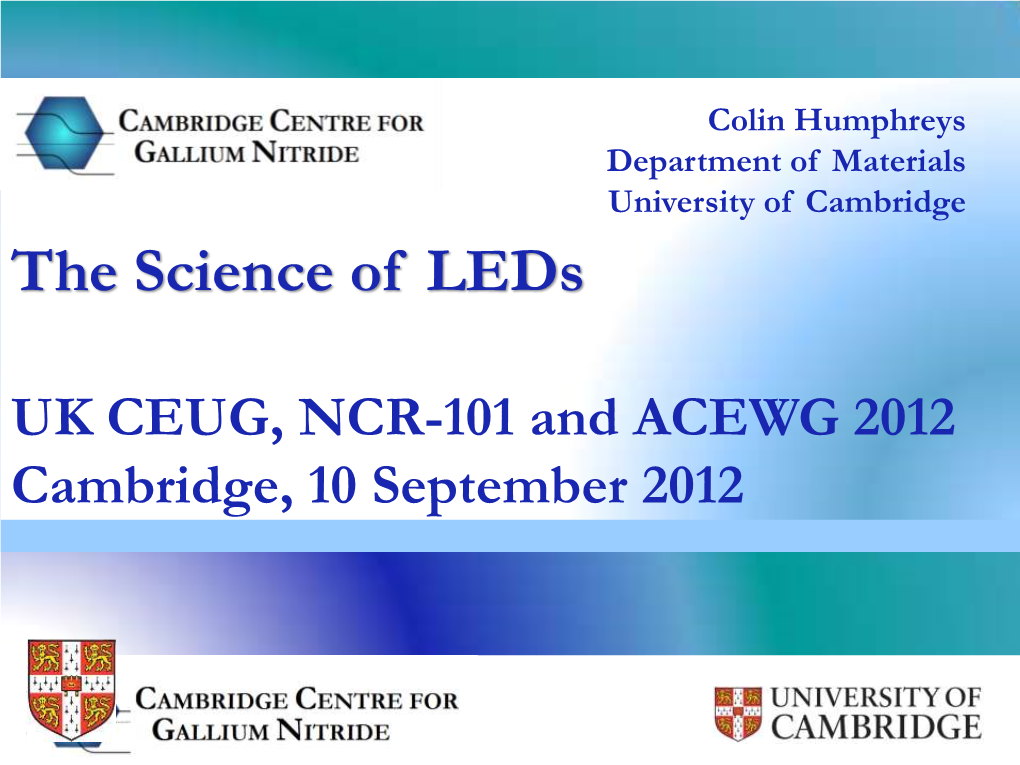 The Science of Leds