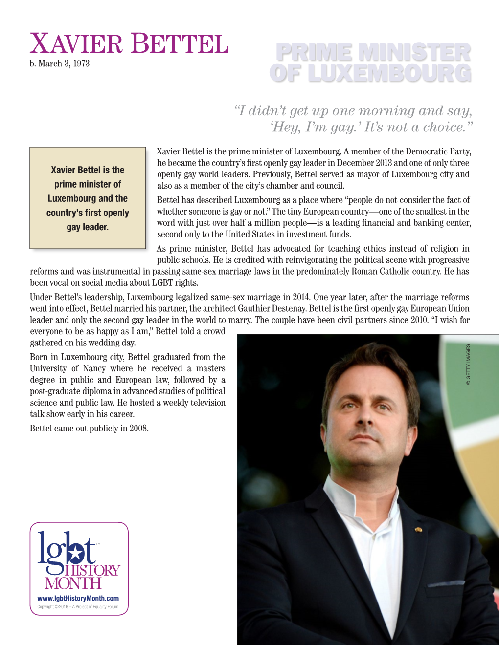 Xavier Bettel B