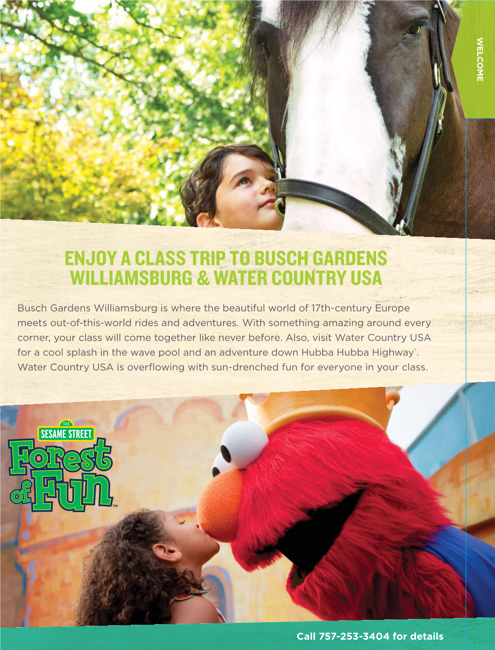 Enjoy a Class Trip to Busch Gardens Williamsburg & Water Country