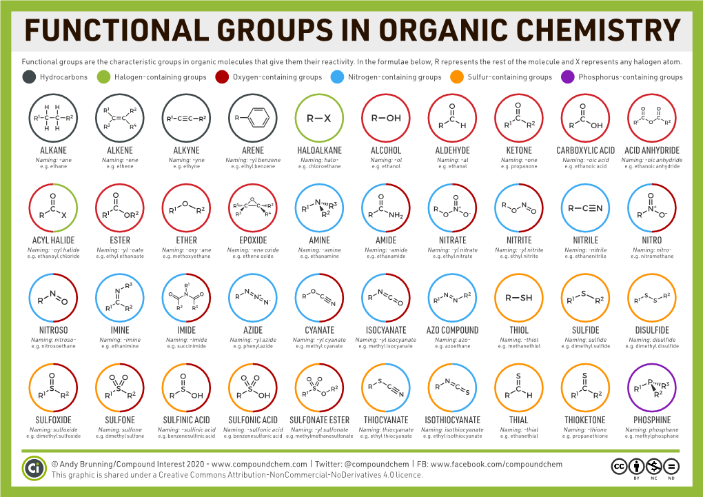 Functional Groups in Organic Chemistry