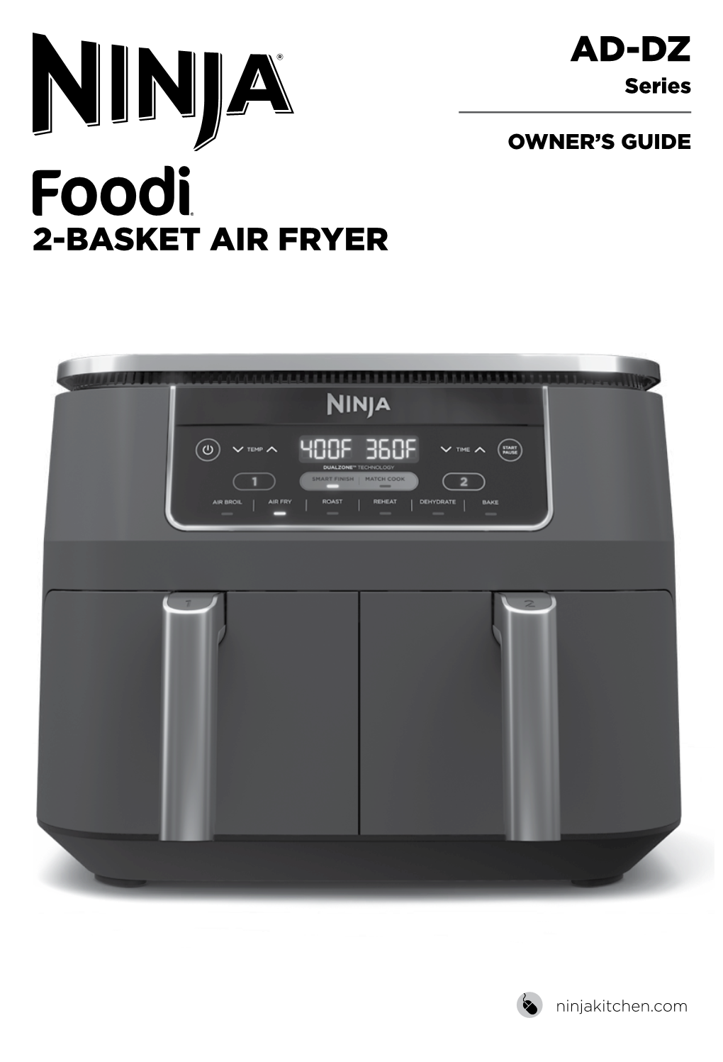 2-Basket Air Fryer