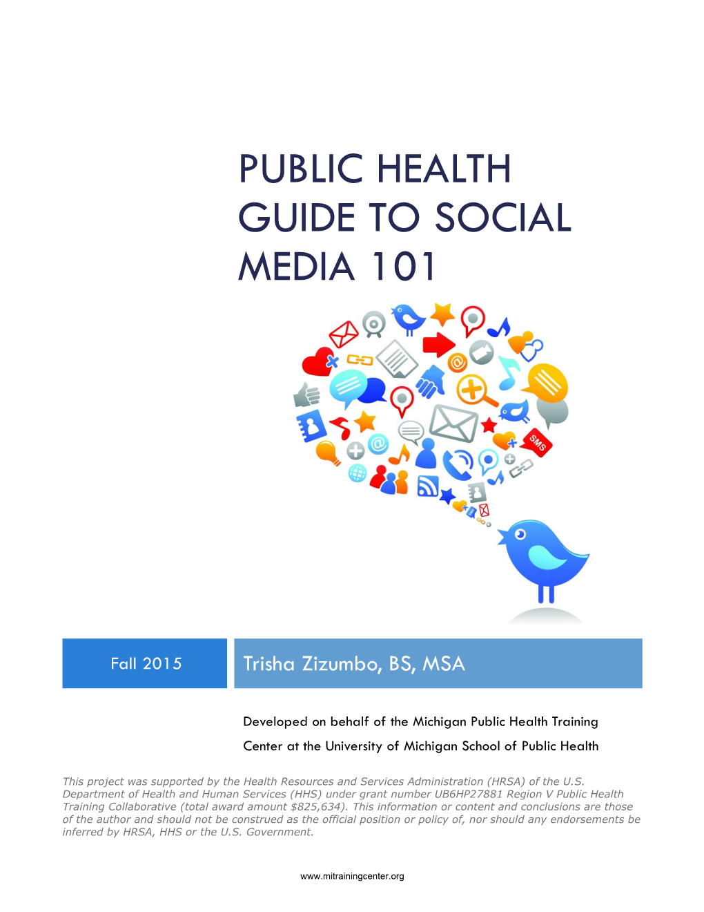 Public Health Guide to Social Media 101