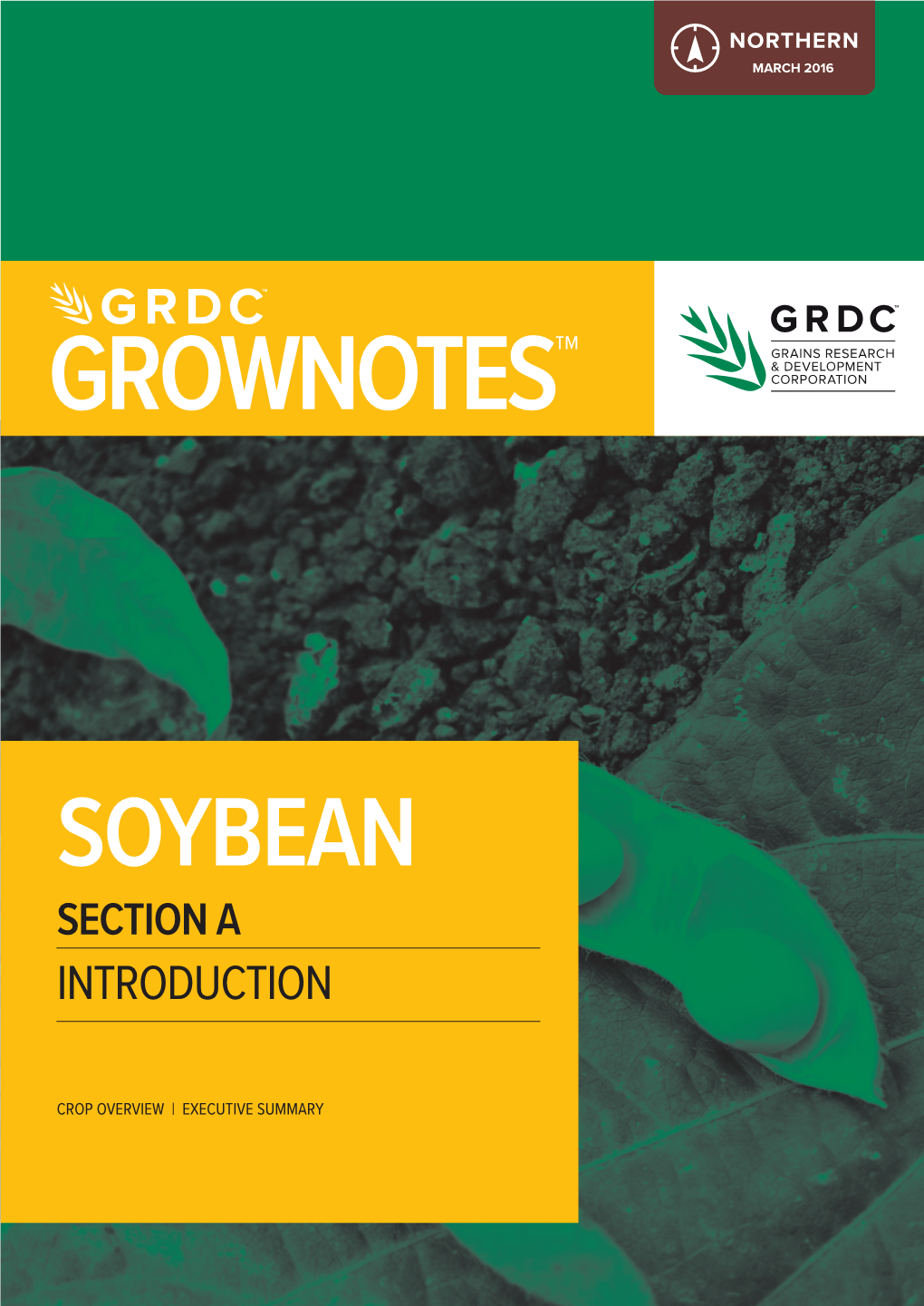 Soybean Section a Introduction