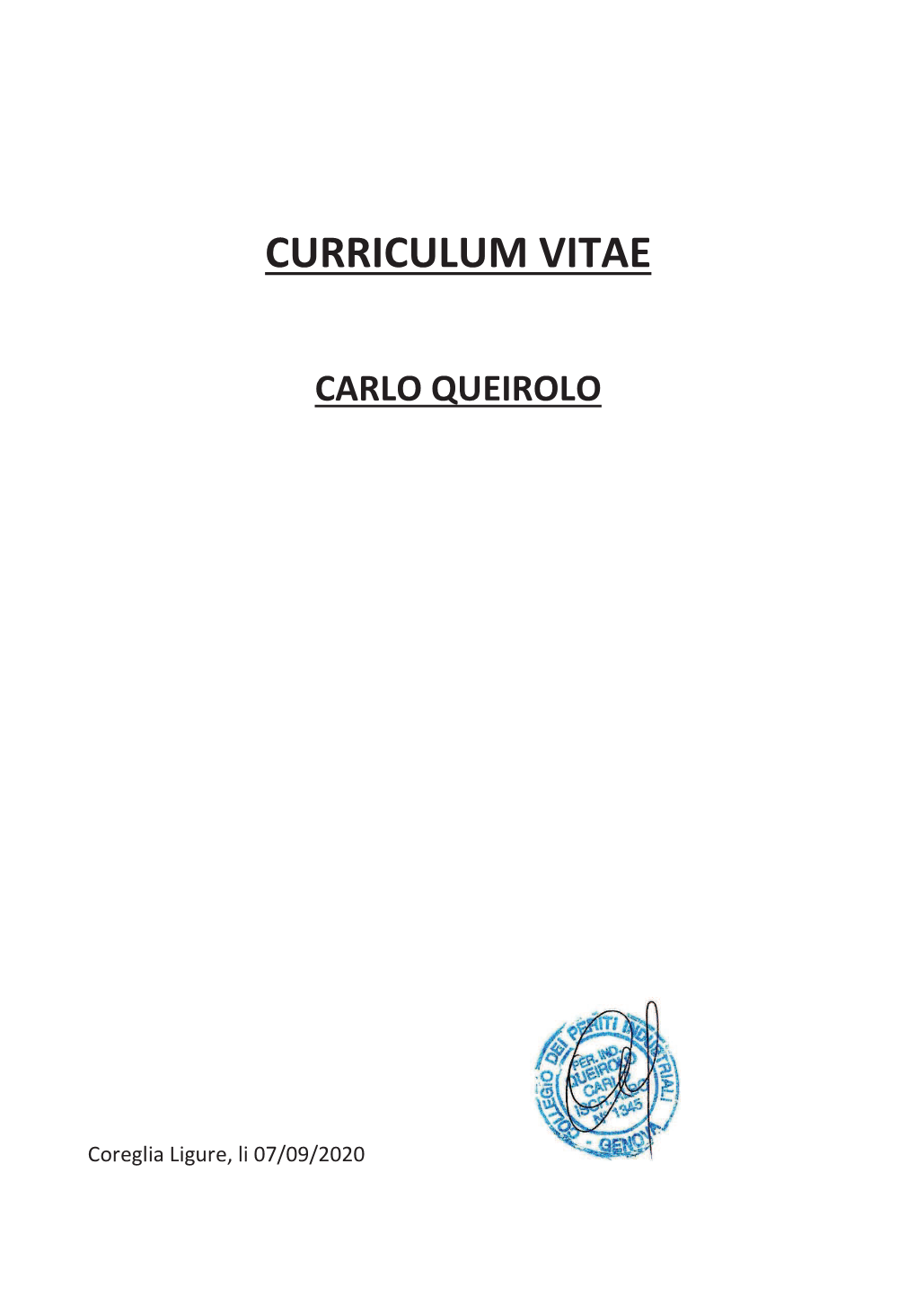 Curriculum Vitae