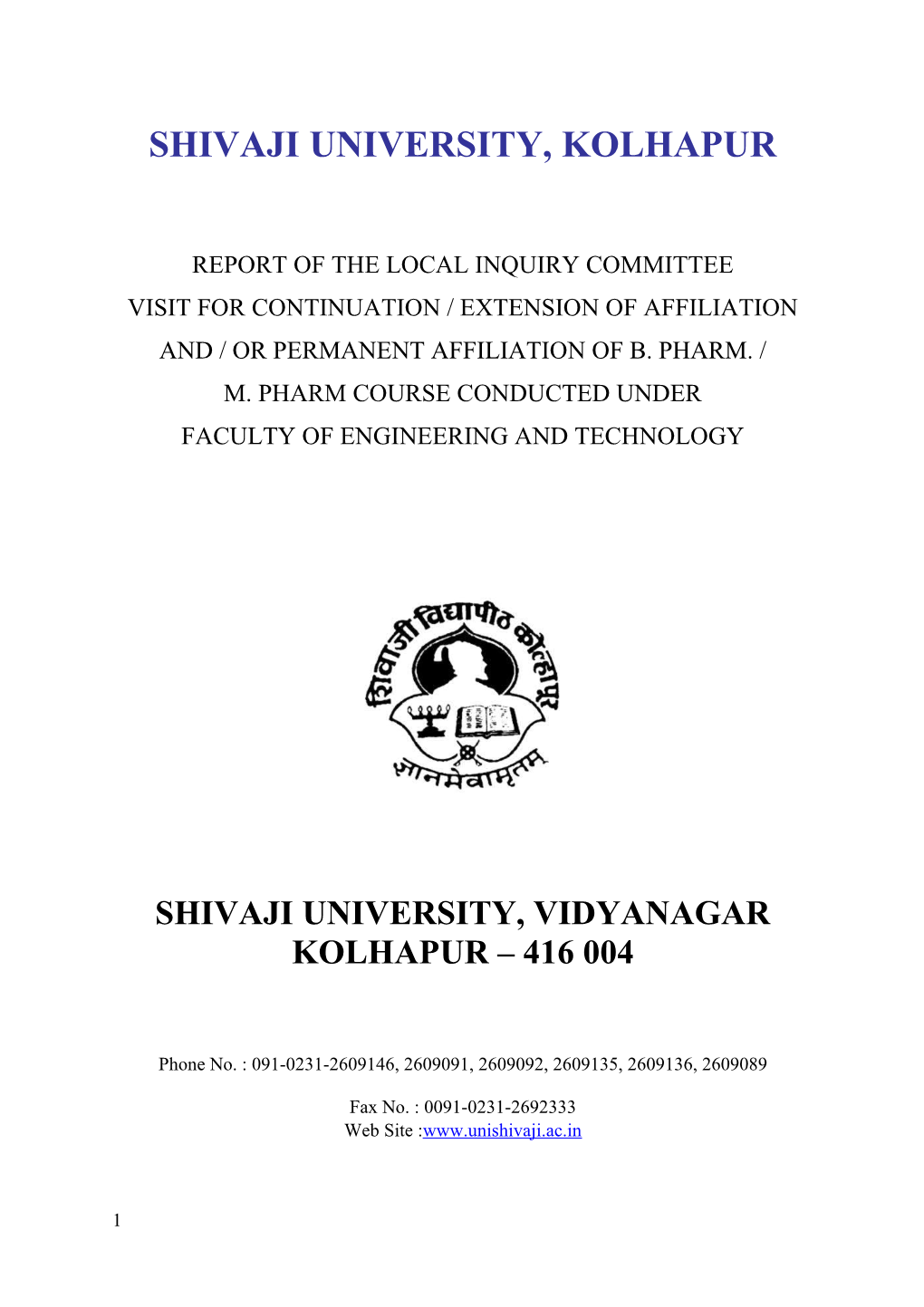 Local Inquiry Committee Report