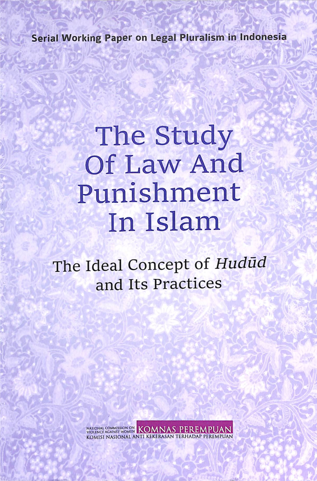 The Study of Law and Punishment in Islam