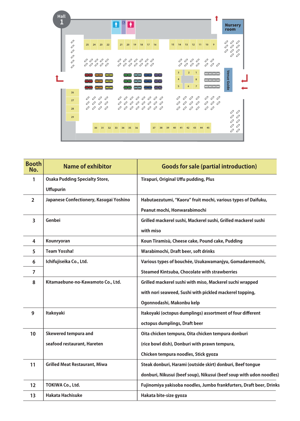 Map of Hall 1（480KB）