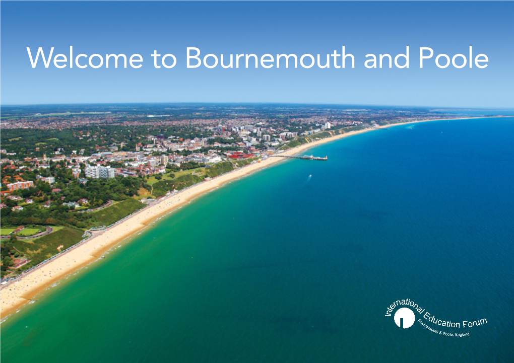 Welcome to Bournemouth and Poole Enjoy the Spirit of Studying in Bournemouth and Poole