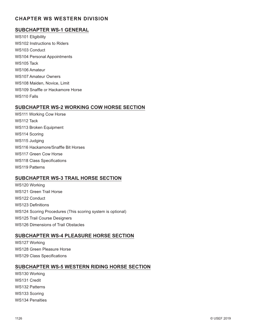 Chapter Ws Western Division Subchapter Ws-1 General