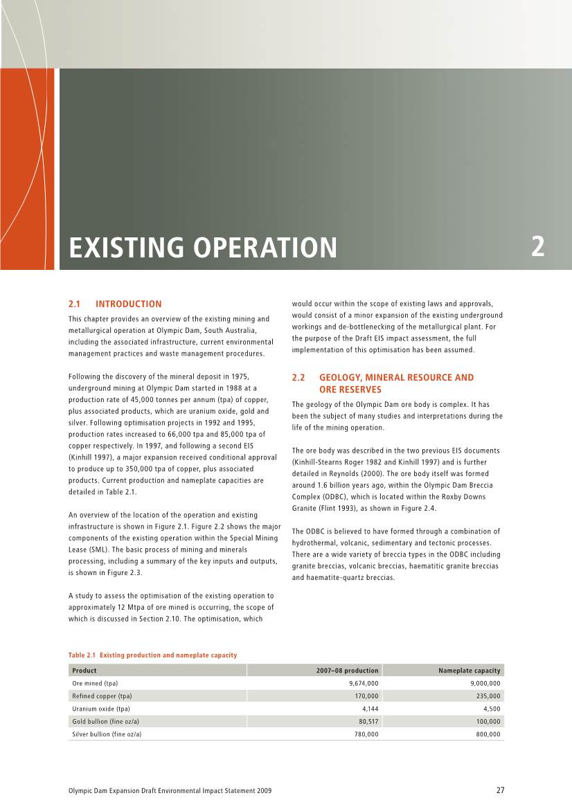 2 Existing Operation 2