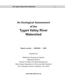 Tygart Valley River Watershed 1