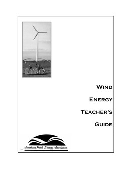 Wind Energy Teachers' Guide