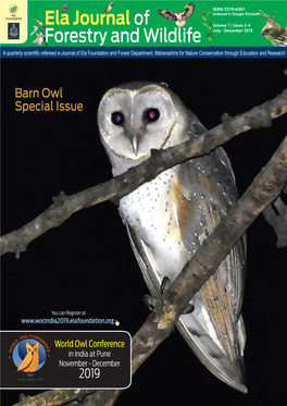 2019 Barn Owl Special Issue