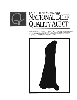 NATIONAL BEEF Quailtiaudit