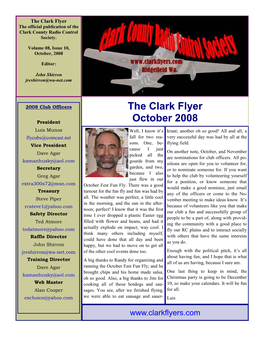The Clark Flyer October 2008