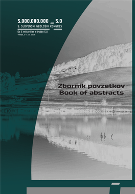 Zbornik Povzetkov Book of Abstracts
