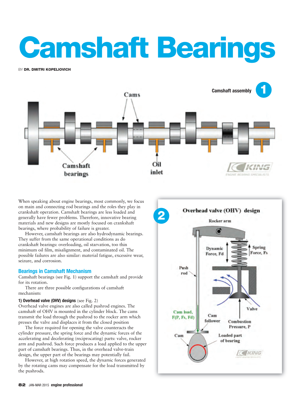 Camshaft Bearings by DR