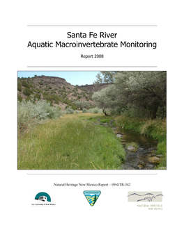 Santa Fe River Aquatic Macroinvertebrate Monitoring