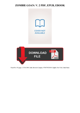 Zombie-Loan: V. 2 PDF Book
