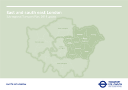 East and South East Sub-Regional Transport Plan 2014 Update