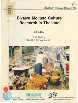 Bivalve Mollusc Culture, Research in Thail"And
