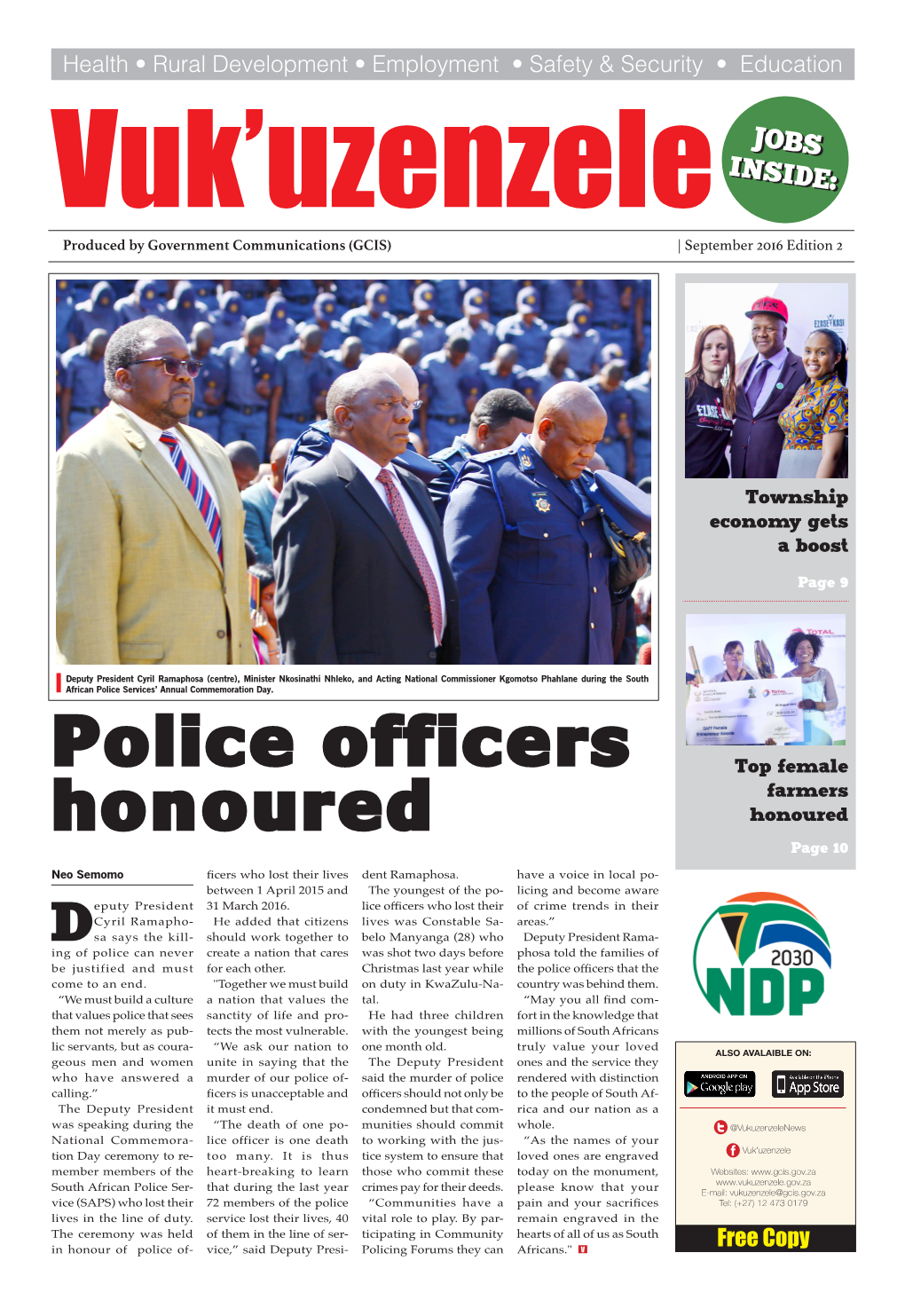 Police Officers Honoured