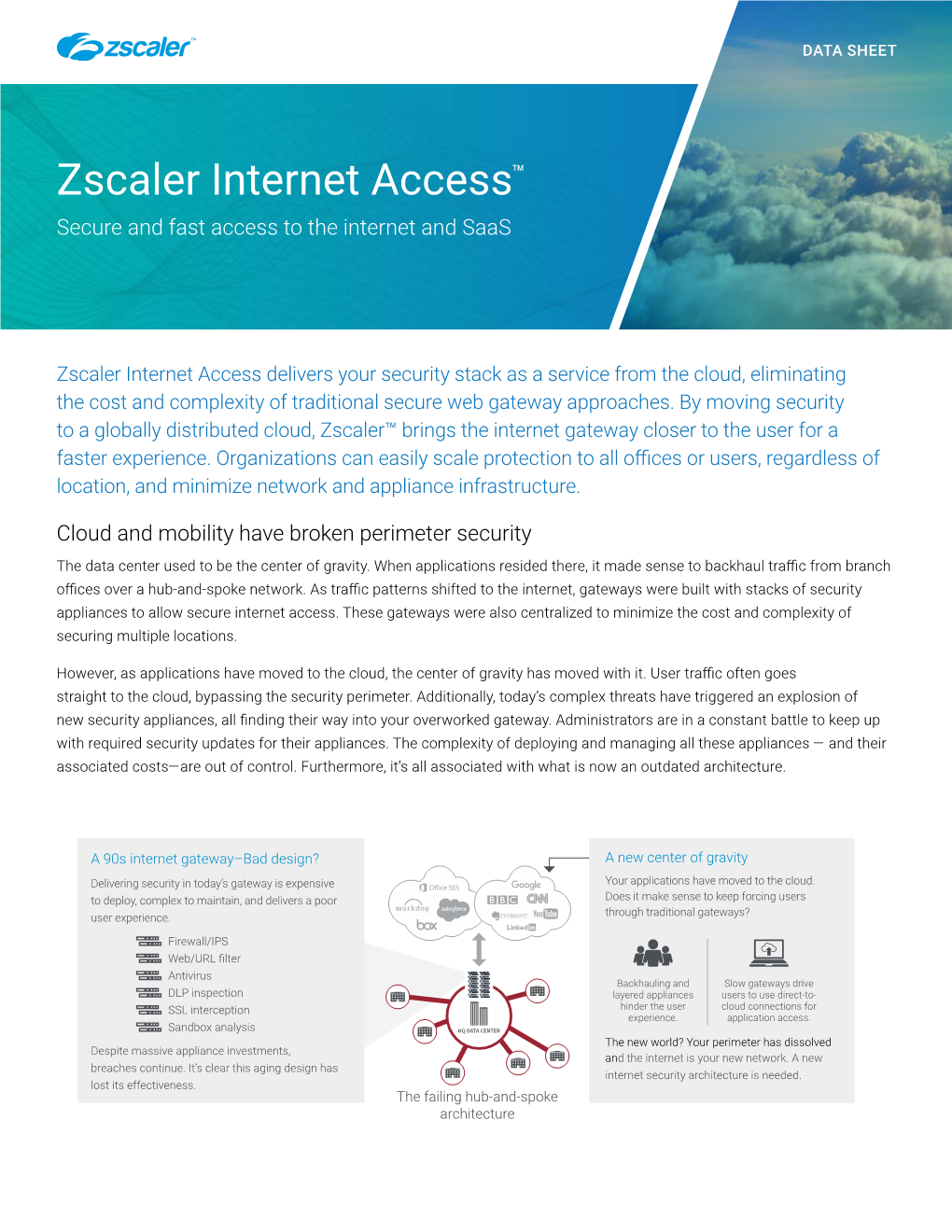 Secure Cloud & Mobile-First World — Zscaler Internet Access