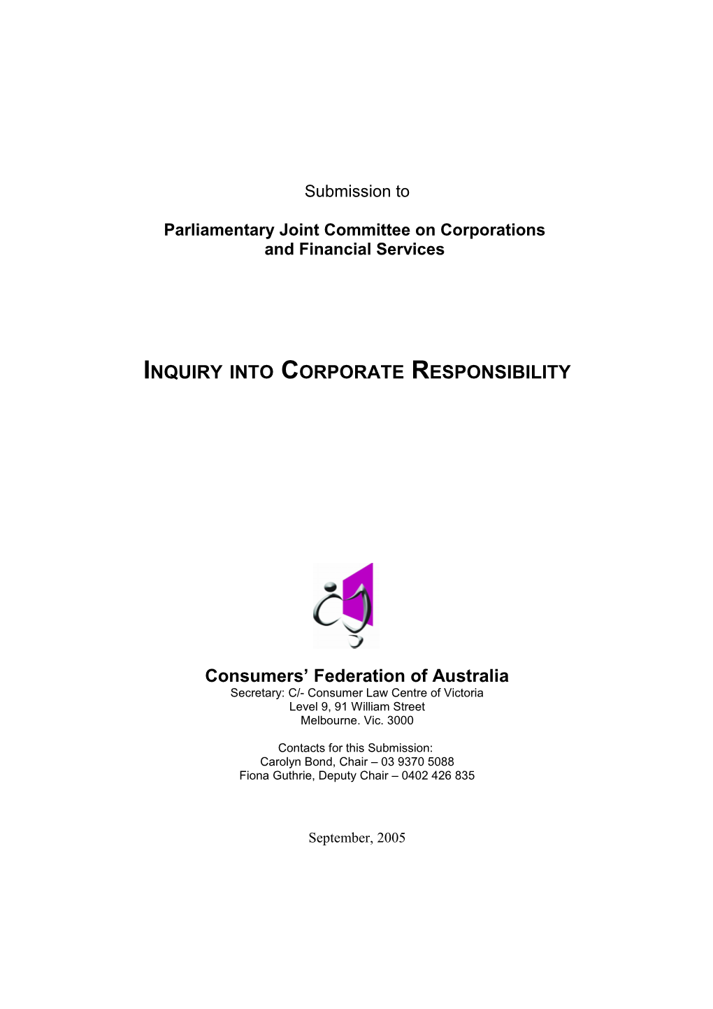 Parliamentary Joint Committee on Corporations