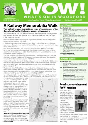 A Railway Memorabilia Walk