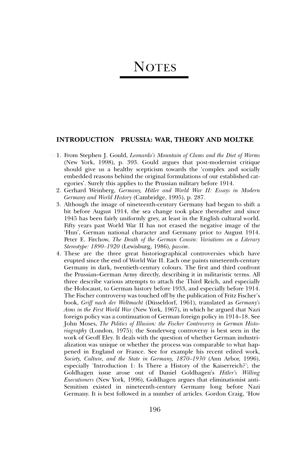 Introduction Prussia: War, Theory and Moltke